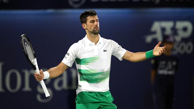 Djokovic sera-t-il sur les courts d'Indian Wells? Rien n'est moins sûr. [Ali Haider]