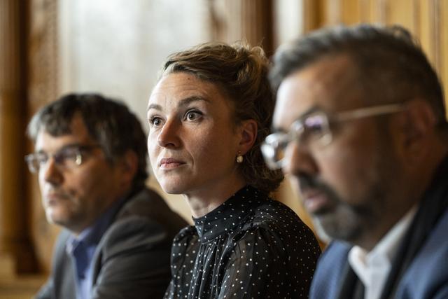 La présidente du Conseil national Irène Kälin. [Keystone - Alessandro della Valle]