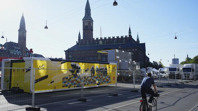 Le Tour de France démarre à Copenhague. [Reuters - Ritzau Scanpix/Martin Sylves]