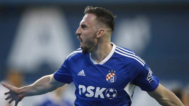 La joie de Drmic qui avait déjà marqué face au Ludogorets Razgrad au 3e tour qualificatif. [Imago - Slavko Midzor]