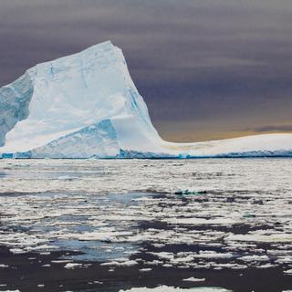 La fonte d'un iceberg géant pourrait modifier sensiblement un écosystème. [AFP - I. NOYAN YILMAZ]