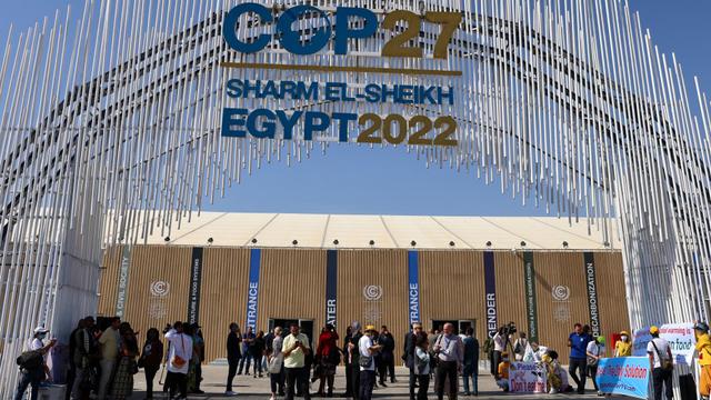Ouverture en Egypte de la Conférence mondiale sur le climat COP27. [AFP - Joseph Eid]