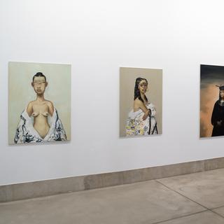Une image de l'exposition "Nefertiti" par Stéphane Zaech, au Musée des beaux arts la Chaux-de-Fonds. [Musée des Beaux-arts de la Chaux-de-Fonds - Aline Henchoz]