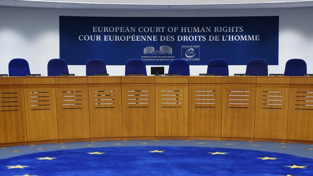 Salle de la Cour européenne des droits de l'homme (CourEDH) à Strasbourg. [AFP - Frederick Florin]