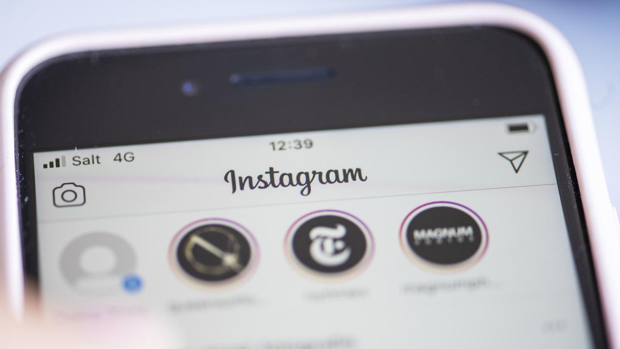 Instagram veut vérifier l'âge de ses utilisateurs grâce à l'intelligence artificielle. [KEYSTONE - CHRISTIAN BEUTLER]