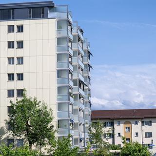 Le taux de logements vacants est au plus bas en Suisse. [Keystonw - Peter Schneider]