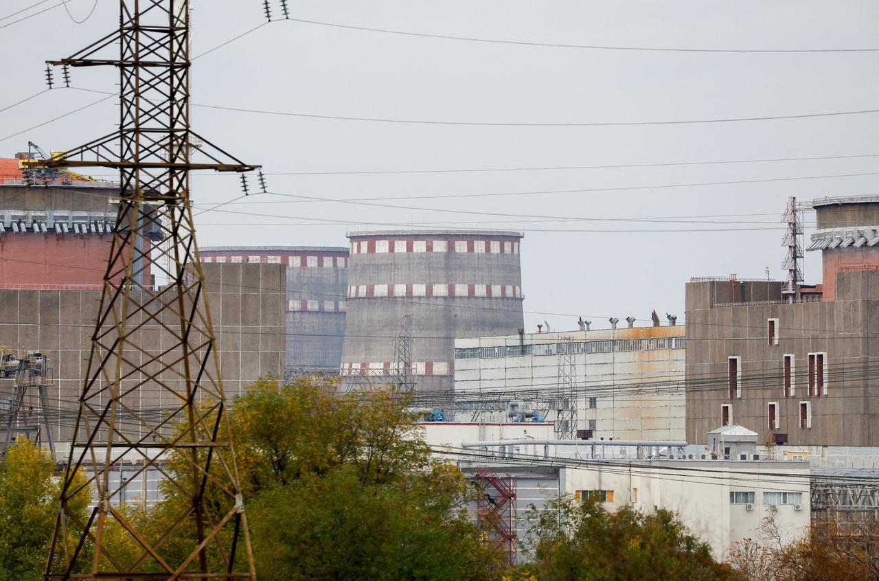 La centrale de Zaporijjia. [Reuters - Alexander Ermochenko]