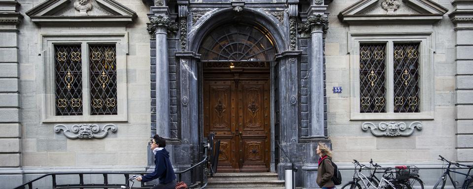 L'hôtel de ville de Zurich, le lundi 14 avril 2014. [KEYSTONE - Ennio Leanza]