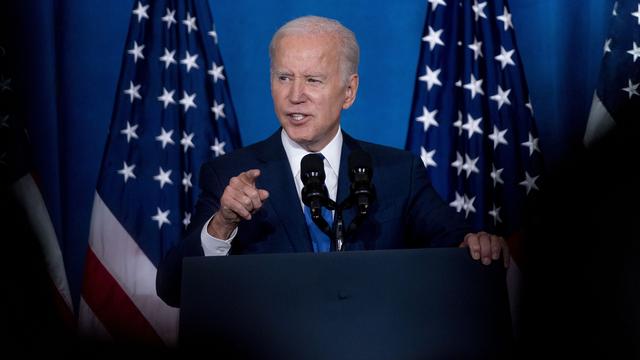 Joe Biden au Columbus Club à Washington, mercredi 02.11.2022. [AP/Keystone - Andrew Harnik]