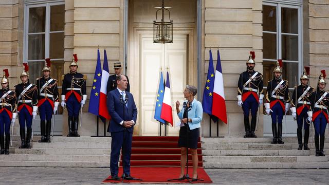 Elisabeth Borne, la nouvelle Première ministre en France. [Keystone - EPA/CHRISTIAN HARTMANN]