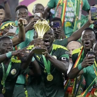 Le Sénégal a remporté la CAN 2022. [Keystone/AP Photo - Sunday Alamba]