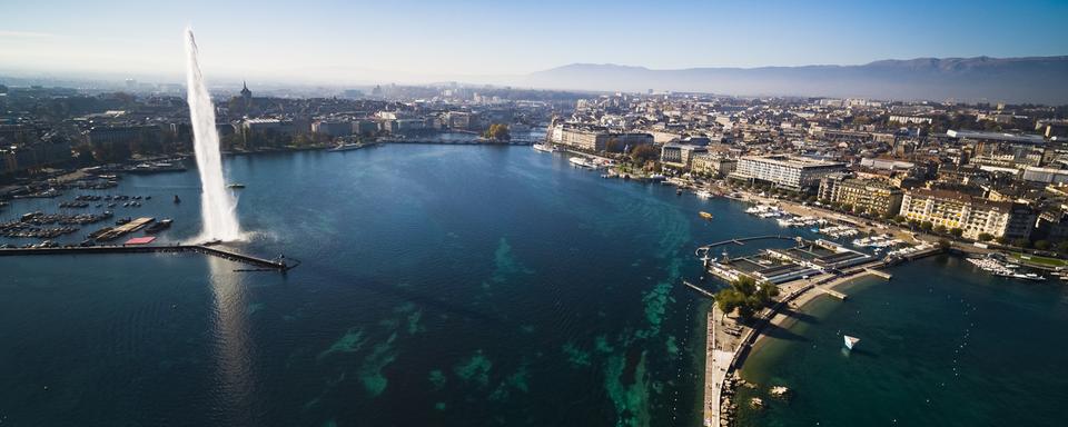 La ville de Genève. [Keystone - Valentin Flauraud]