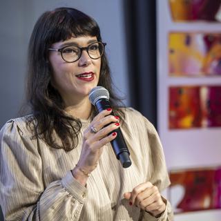Anaïs Emery, directrice générale du Geneva International Film Festival (GIFF). [Keystone - Martial Trezzini]