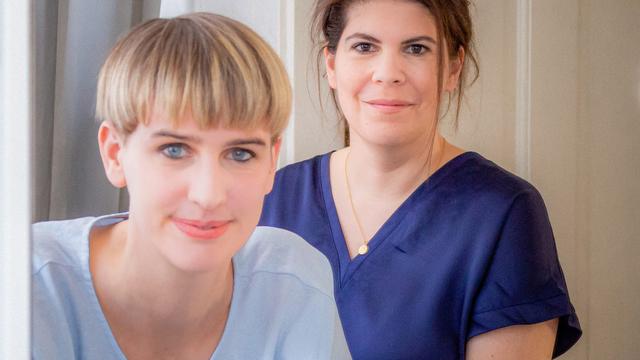 Aurélie Cuttat et Christine Gonzalez. [RTS - Laurent Bleuze]