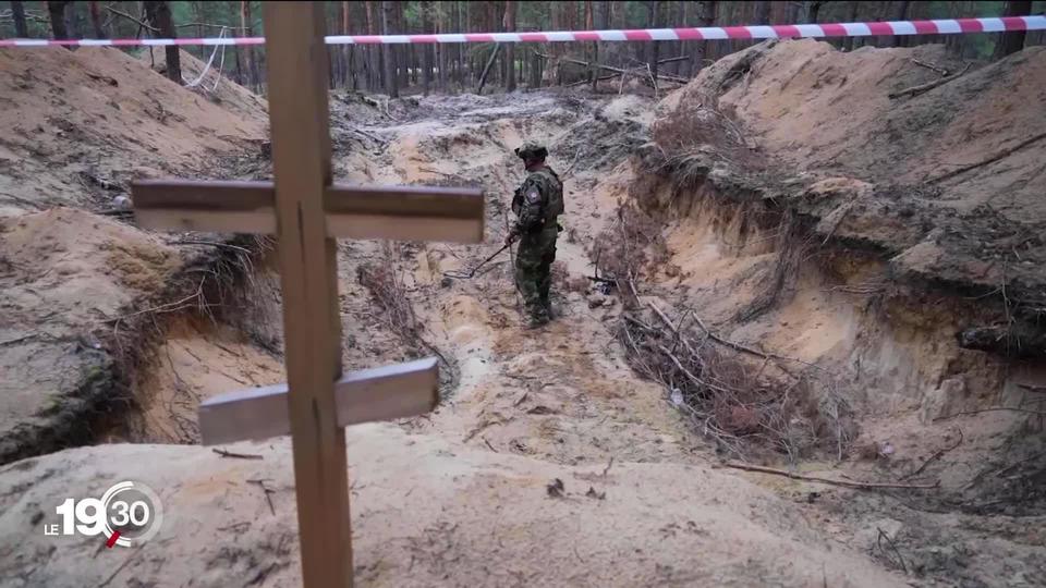 Découverte macabre en Ukraine: 443 tombes dans une forêt près d'Izioum dans la région libérée de Kharkiv