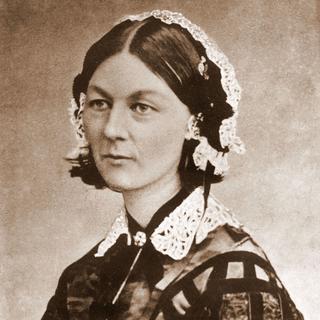 Florence Nightingale, la première des infirmières.
Wikimédia
H. Lenthall, London
DP [DP - H. Lenthall, London]