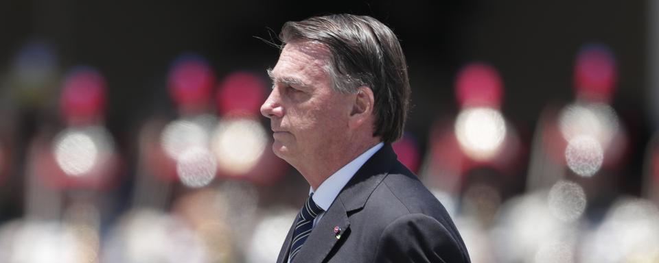 Le président brésilien Jair Bolsonaro. [KEYSTONE - André Coelho]