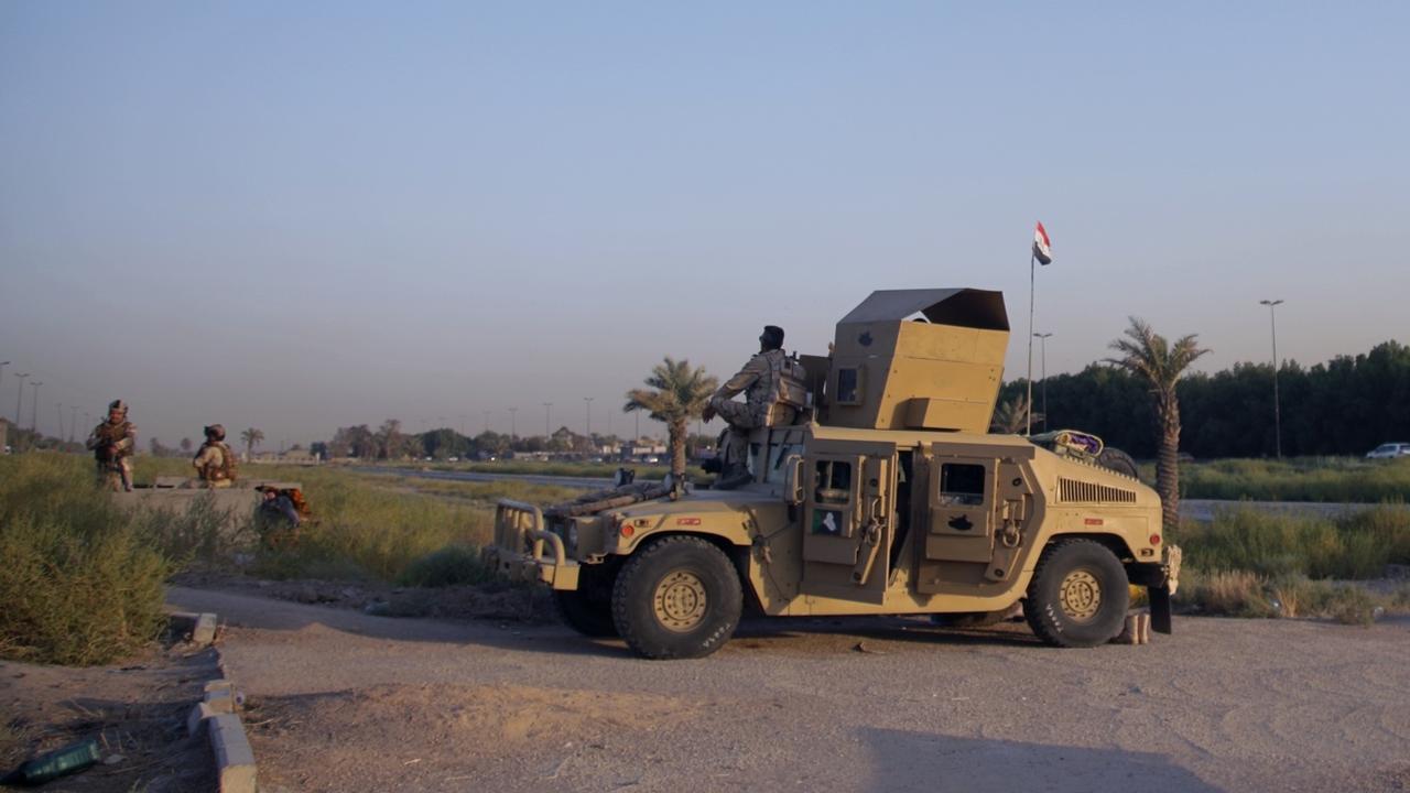 Onze soldats irakiens ont été tués dans une attaque attribuée à l'EI. [AP - Khalid Mohammed]