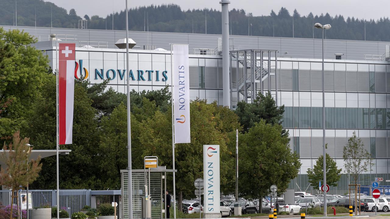 Le site de production de Novartis à Stein, le 3 septembre 2018. [Keystone - Georgios Kefalas]
