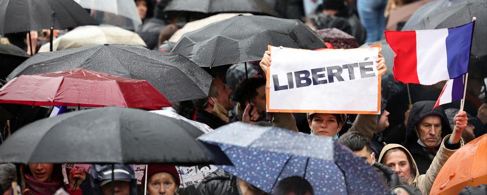 Les manifestations des anti-pass sanitaire ont connu un très net rebond en France. [Reuters - Sarah Meyssonnier]