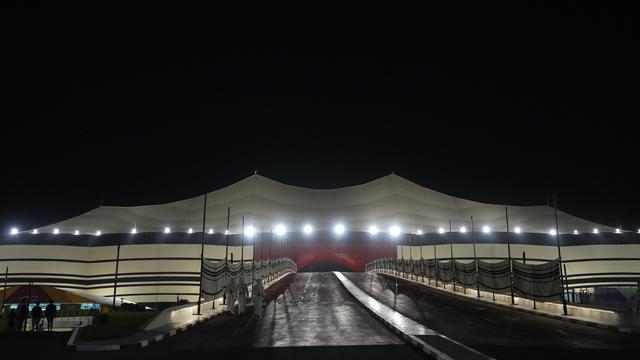 Le stade Al Bayt au Qatar. [AP Photo - Petr Josek]