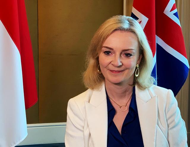 Liz Truss [Reuters - Pedja Stanisic]