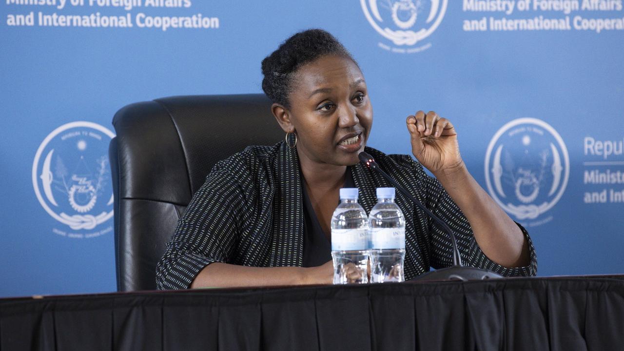 La porte-parole du gouvernement rwandais Yolande Makolo.
