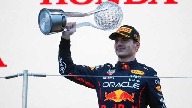 Après sa victoire au Japon, Max Verstappen conserve son titre mondial. [Antonin Vincent]