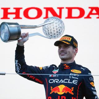 Après sa victoire au Japon, Max Verstappen conserve son titre mondial. [Antonin Vincent]