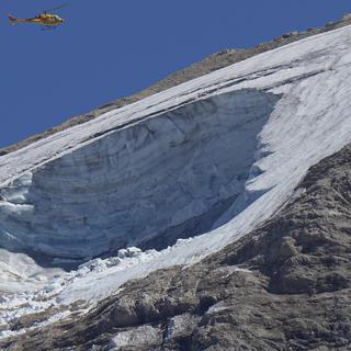 Le glacier de Marmolada s'est effondré faisant 6 morts. [AP Photo - Luca Bruno]