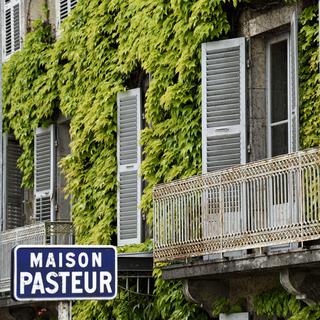La façade de la maison de Louis Pasteur à Arbois.
BRINGARD Denis/hemis.fr / hemis.fr
AFP [BRINGARD Denis/hemis.fr / hemis.fr]