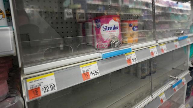 Le taux de stock des laits pour nourrissons a atteint 43% à la fin de la semaine dernière. [NurPhoto/AFP - John Nacion]