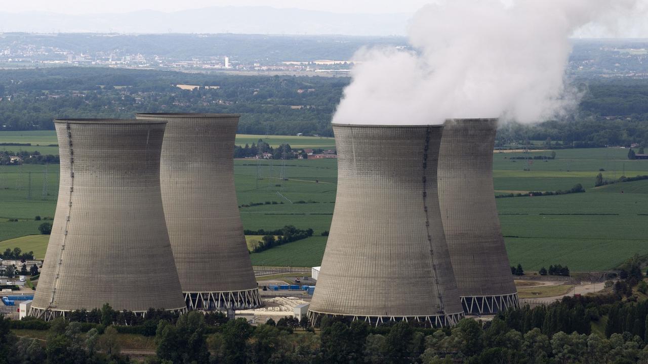 La centrale nucléaire du Bugey près de Lyon. [Keystone - Salvatore Di Nolfi]