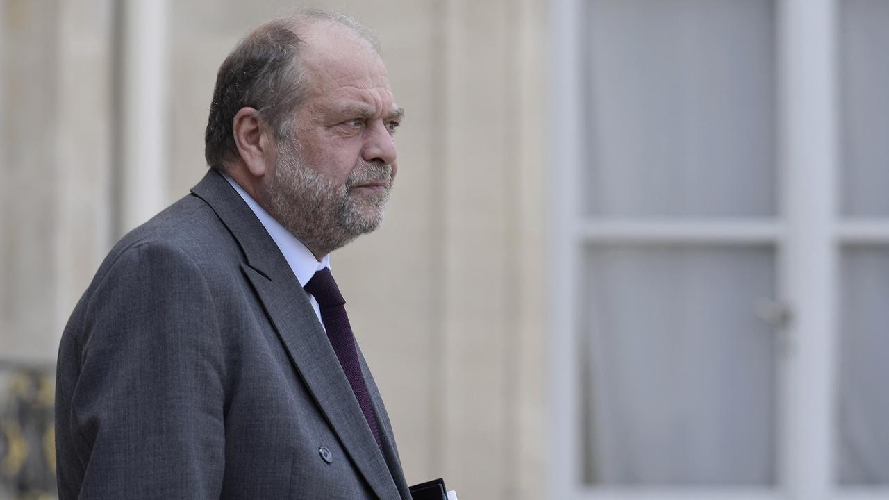 Le ministre français de la Justice Eric Dupond-Moretti le 4 mai 2022 à l'Elysée, à Paris. [AFP - Daniel Pier]