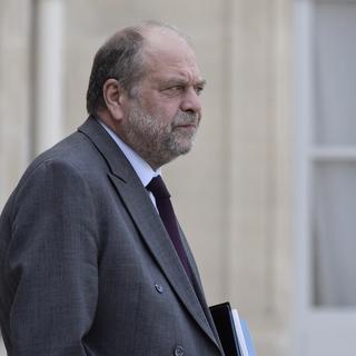 Le ministre français de la Justice Eric Dupond-Moretti le 4 mai 2022 à l'Elysée, à Paris. [AFP - Daniel Pier]