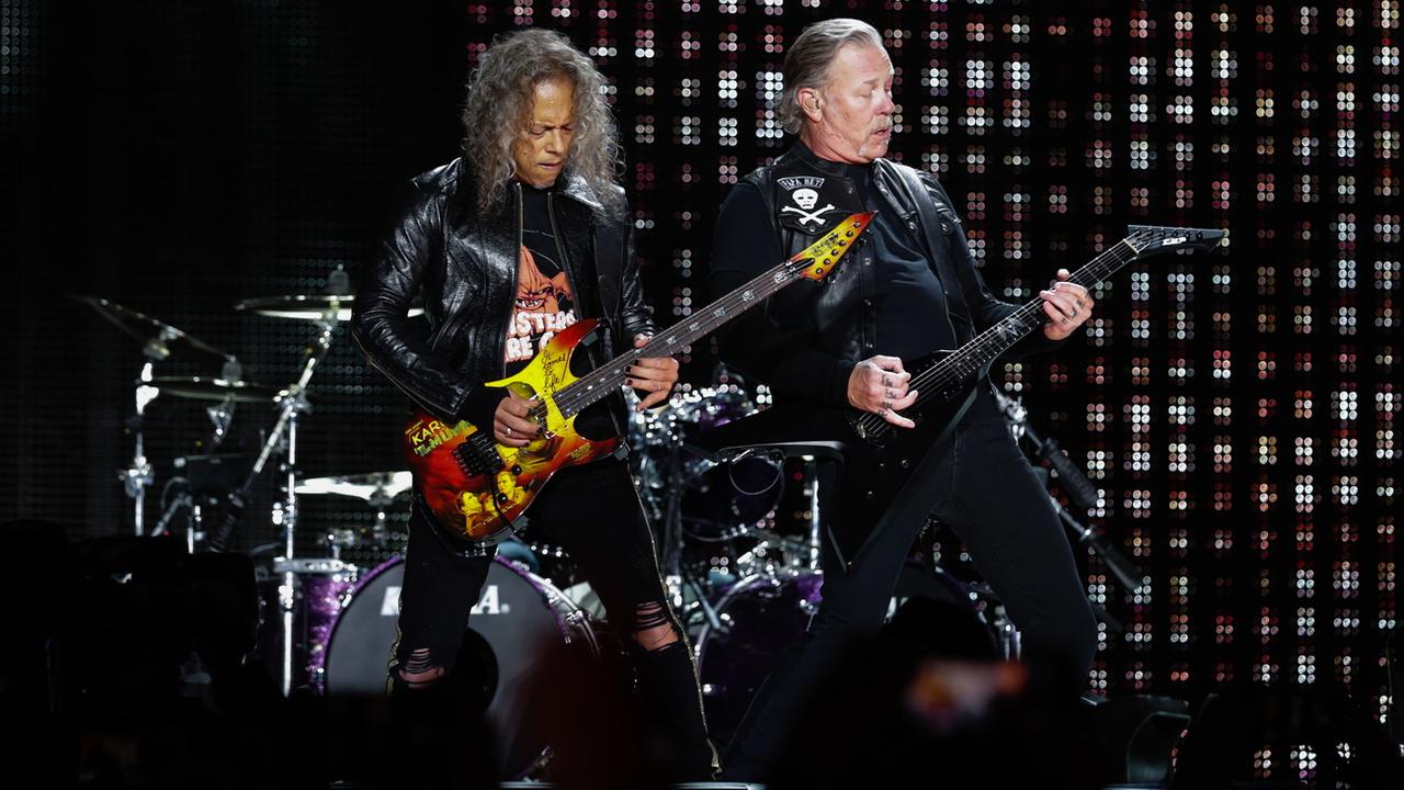Le groupe de heavy metal américain Metallica a dévoilé lundi un nouvel album qui sortira en avril prochain, avant une grande tournée en Europe et en Amérique du Nord. [Tiago Petinga]