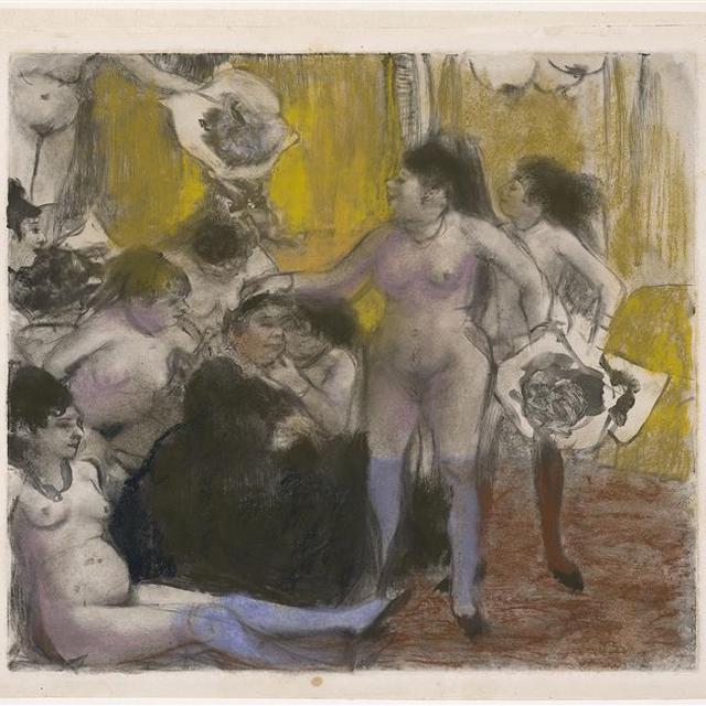 Degas, "La Fête de la patronne". [Wikicommons/ CC-PD-Mark - https://www.photo.rmn.fr/]