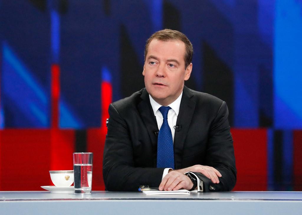 L'ancien président russe Dmitri Medvedev. [afp - Dmitry Astakhov/Spoutnik]