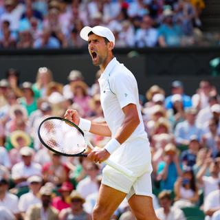 Novak Djokovic s'est imposé pour la 4e fois d'affilée au All England Lawn Tennis Club. [Imago - Shutterstock]