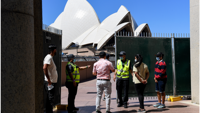 L'Australie allège elle aussi ses mesures sanitaires [EPA/Keystone - Bianca de Marchi]