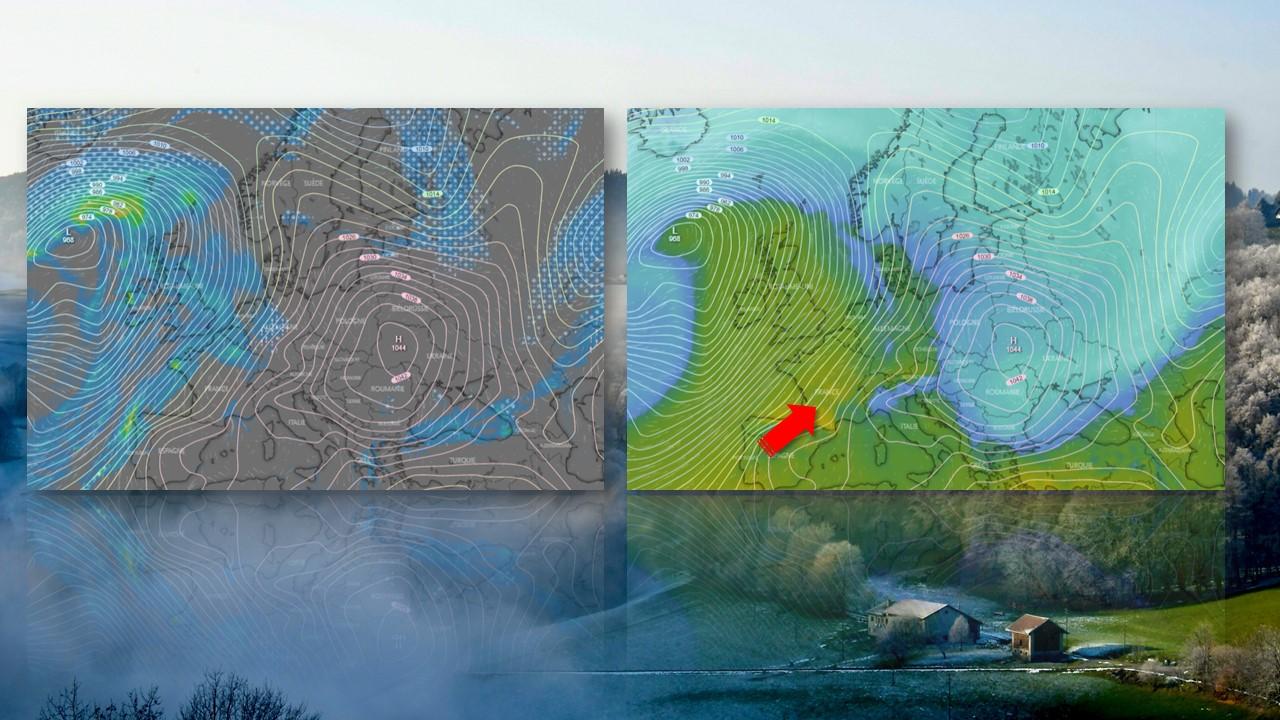 Circulation générale des courants le 19 décembre 2022 [ECMWF/windy.com - Olivier Roux]