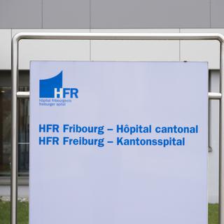 L'Hôpital fribourgeois a enregistré une perte de près de 26 millions de francs l'année passée. [KEYSTONE - Anthony Anex]