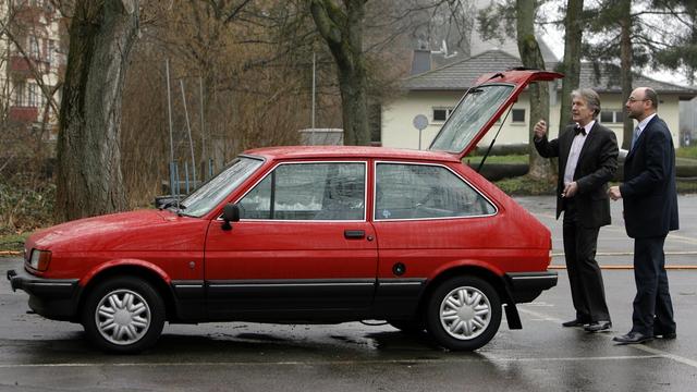 Clap de fin pour la légendaire Ford Fiesta prévu cet été. [KEYSTONE - WALTER BIERI]