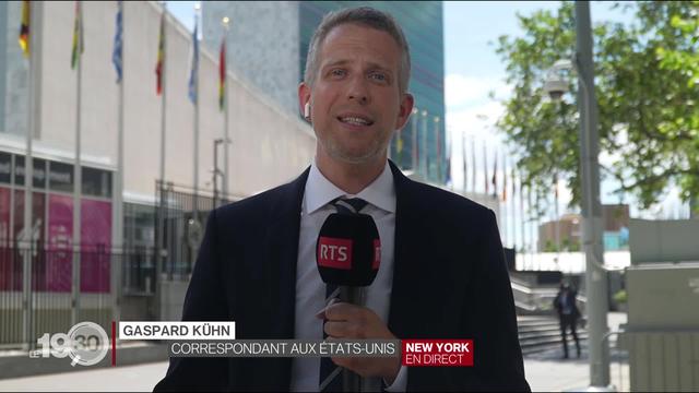Nomination de la Suisse au Conseil de sécurité de l'ONU: les explications de Gaspard Kühn