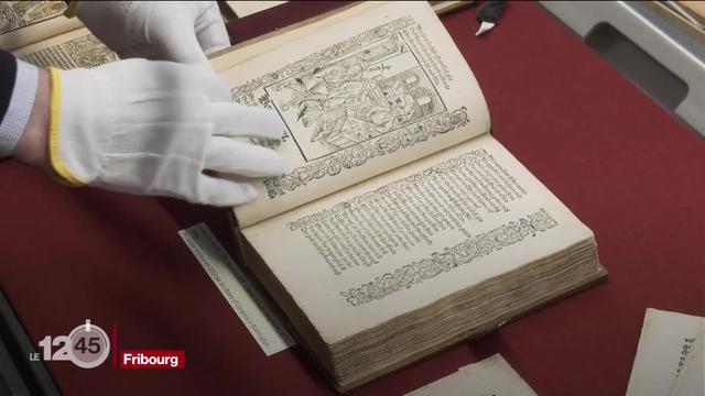 Deux livres précieux volés il y a 50 ans ont été restitués à la Bibliothèque cantonale universitaire de Fribourg