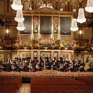 Concert de l’Orchestre Philharmonique de Vienne. [Keystone - Dieter Nagl]