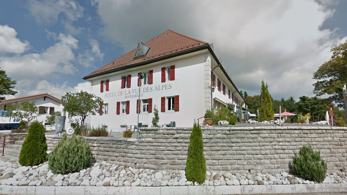 Hôtel de la vue des Alpes [Capture d'écran Google Maps]