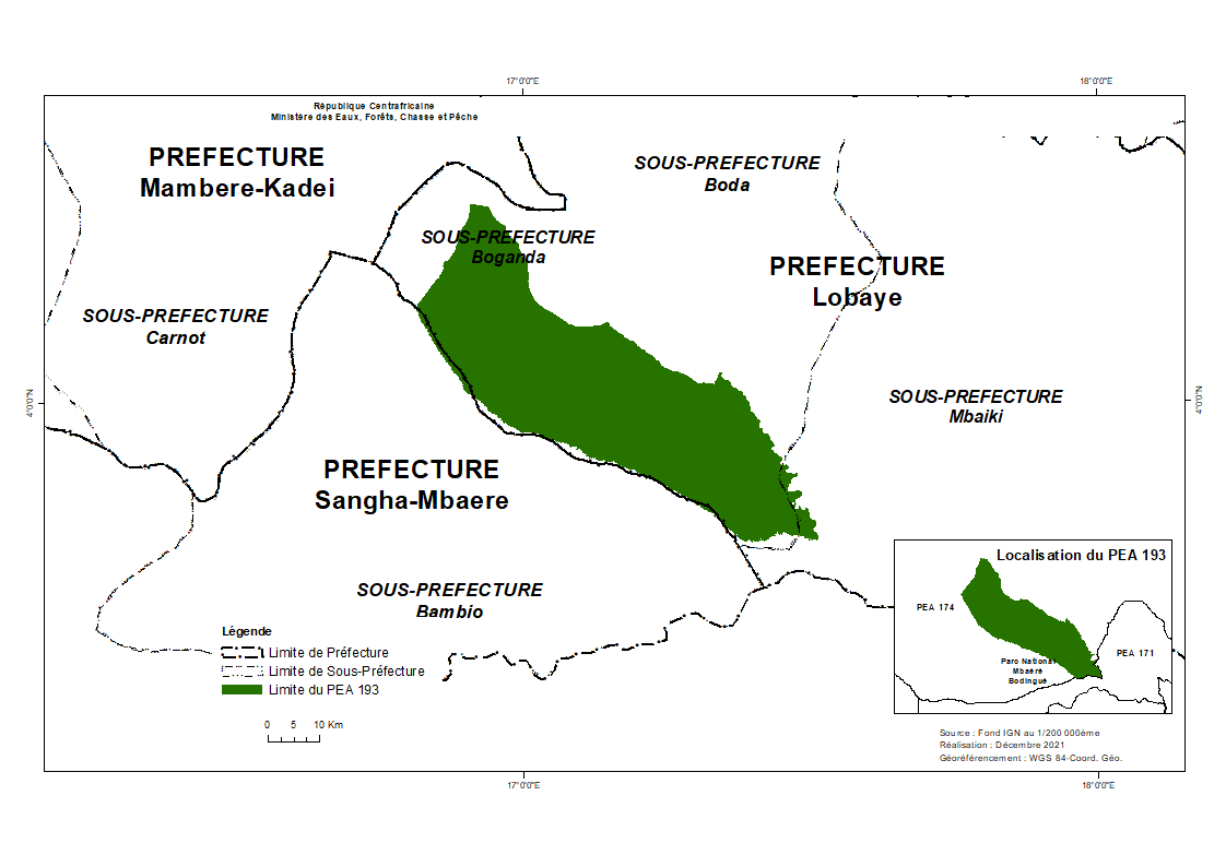 Carte de la concession attribuée à Bois Rouge. [EIC/OpenFacto]