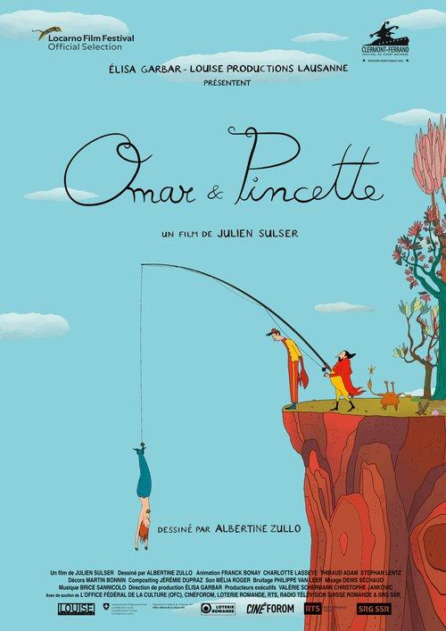 L'affiche d'"Omar & Pincette", un court métrage d'animation de Julien Sulser coproduit par la RTS. [Louise Productions, RTS - Julien Sulser, Albertine Zullo]