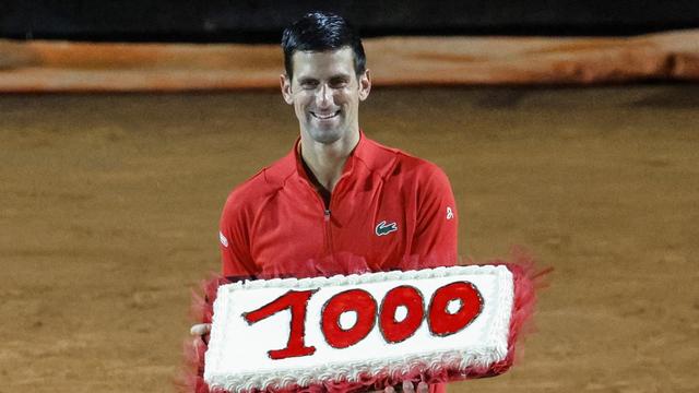 Novak Djokovic entre dans le cercle fermé des joueurs ayant remporté 1000 matches. [Fabio Frustaci]